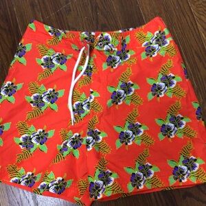 Vintage MUDD 90s floral swim shorts womens Small